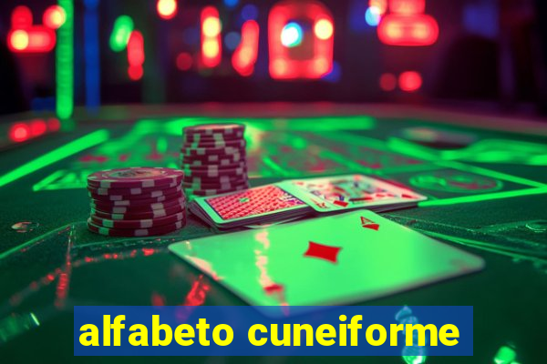 alfabeto cuneiforme